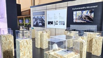 Kia Presents EV9 Earth At GIIAS, Environmentally Friendly Material Display On Its Interior