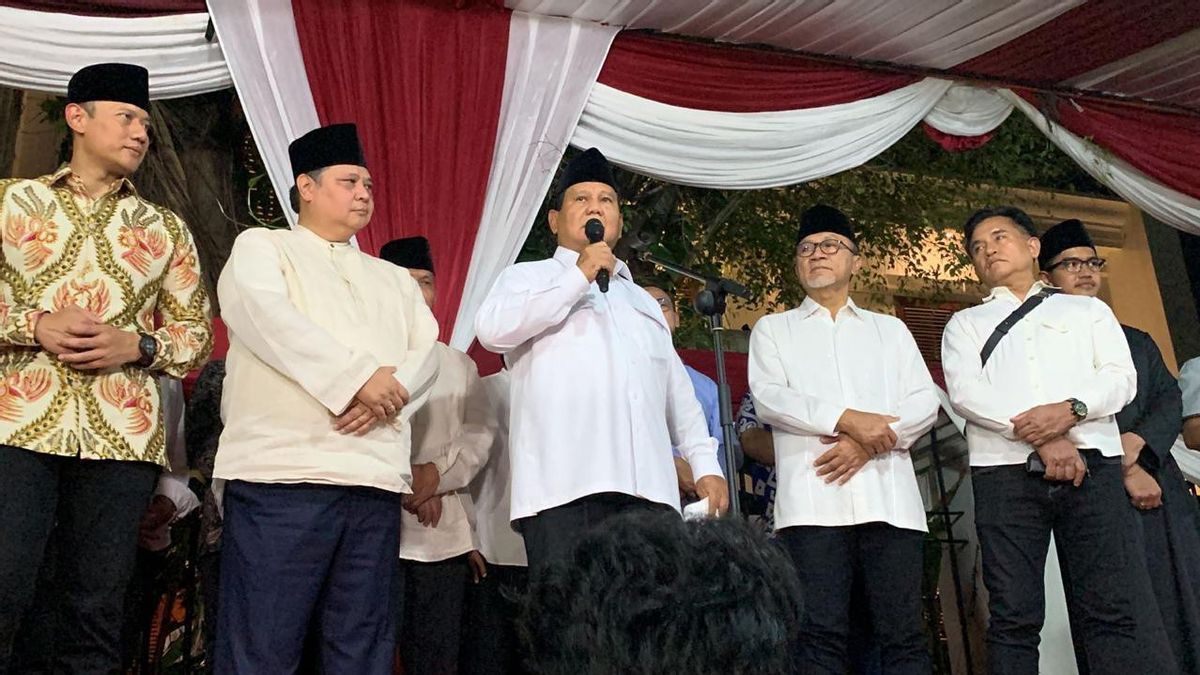 Prabowo promet d'être Président pour le peuple : Prouver qu'il travaille aussi fort qu'il veut