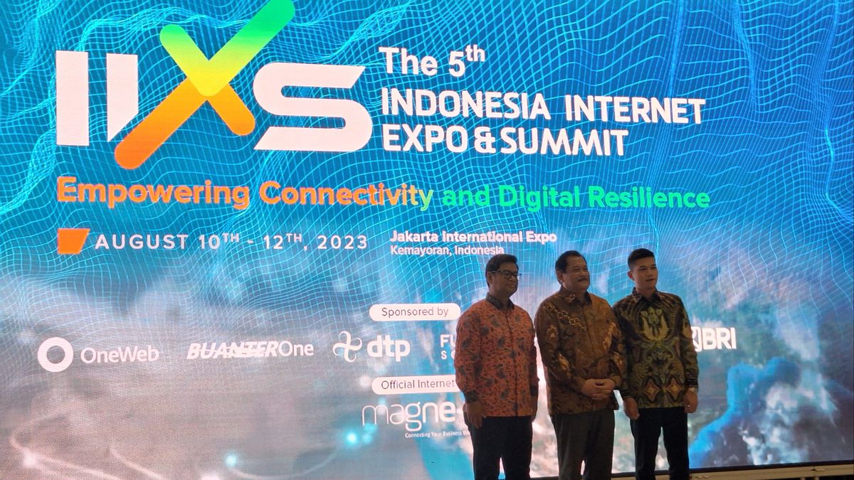 IIXS 2023 Officially Opened, APJII Encourages Indonesia's Digital Economy Progress
