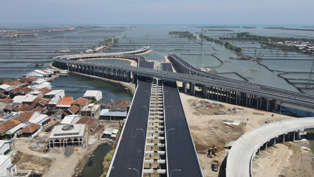 PTPP Fokus Penyelesaian Proyek Pembangunan Jalan Tol Semarang-Demak