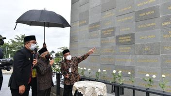 Inaugurating The COVID-19 Hero Monument, Vice President Hopes The Indonesian Health System To Be More Resilient