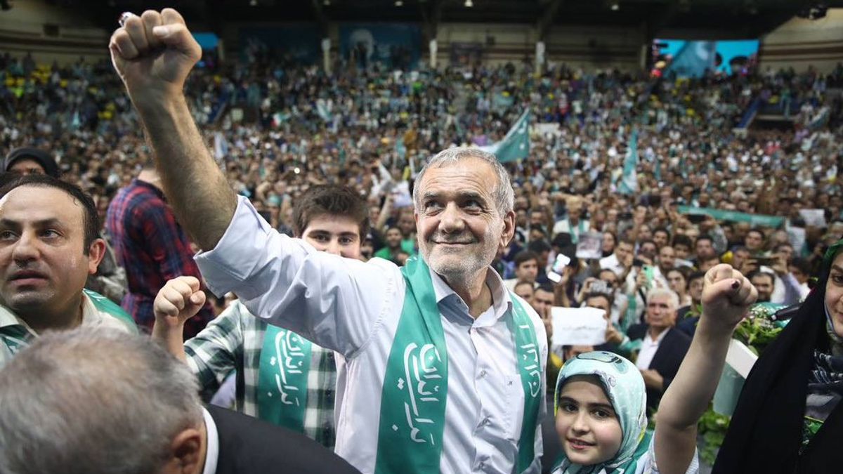 Masoud Pezeshkian Menangkan Pilpres Iran