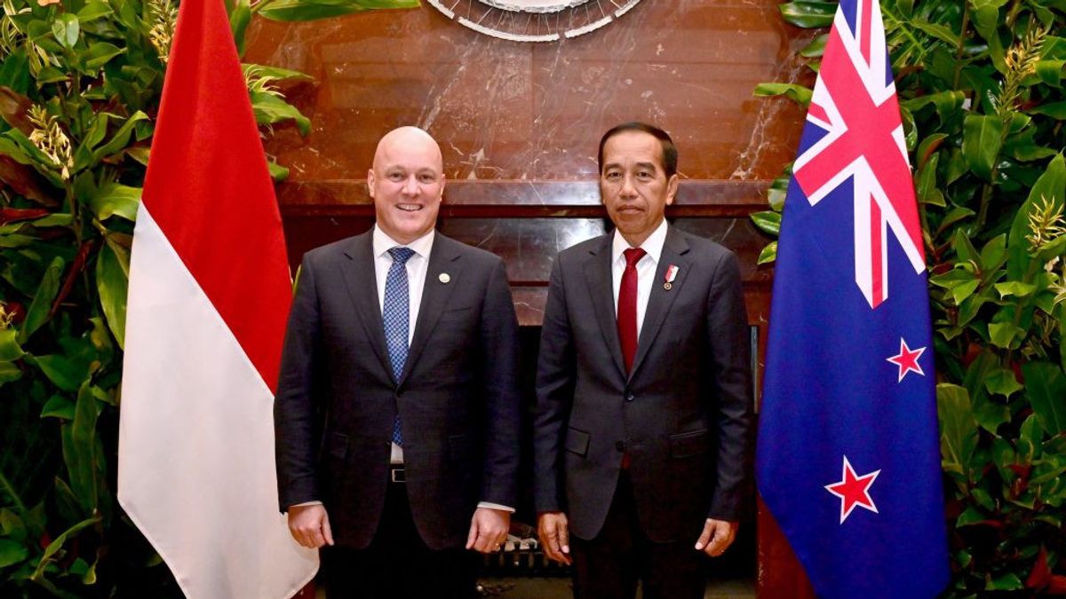佐科威希望印尼-新西兰合作致力于改善经济