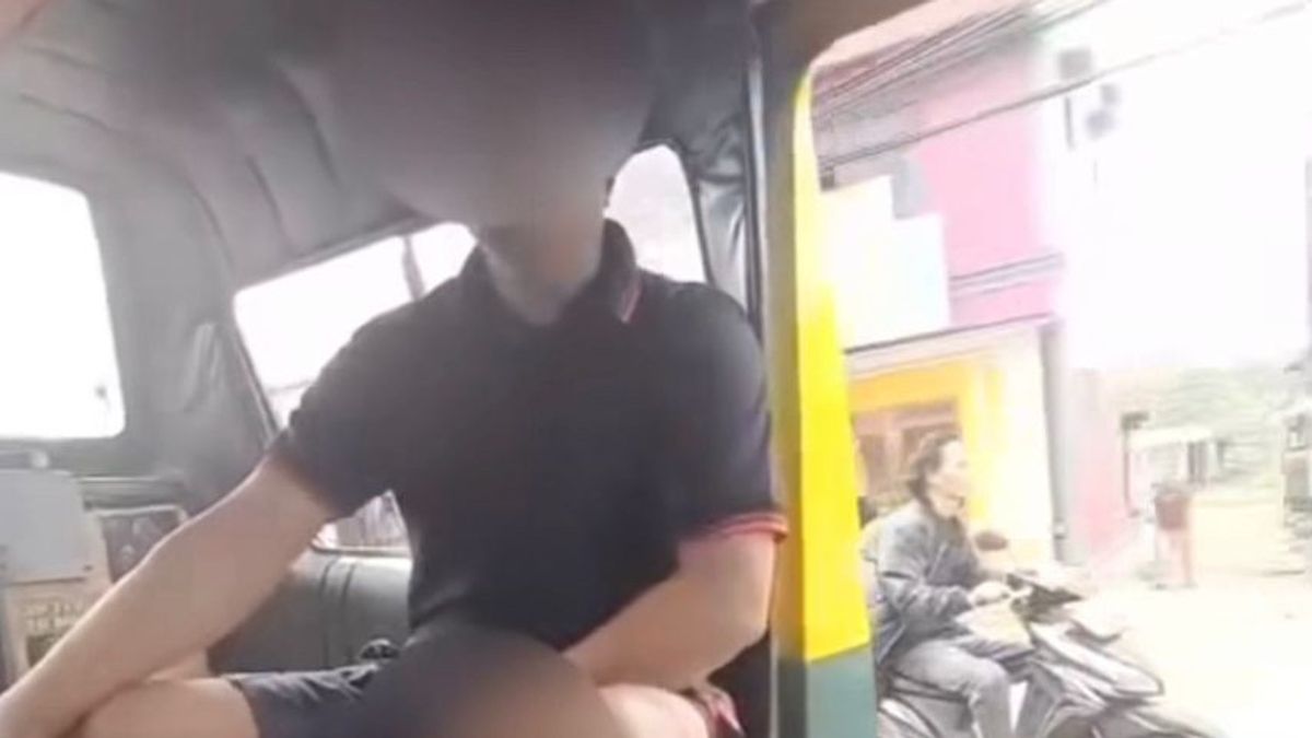 Viral Again, An Exhibitionist In Cikupa Public Transport, Police Make Arrests