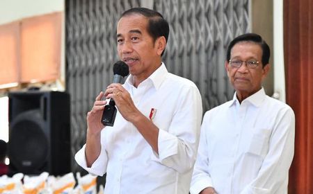 Kucurkan Bansos Beras di Sleman, Jokowi Janjikan Salurkan Lagi Awal Oktober 2024