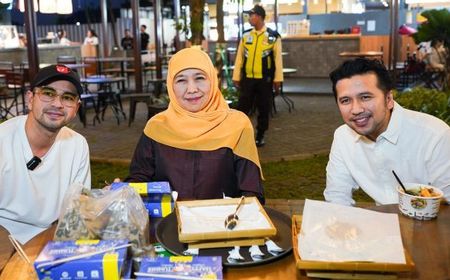 Khofifah-Emil Dardak Temui Raffi Ahmad Bahas Pembangunan Destinasi Wisata Kuliner