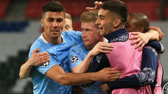 There Was No Word Of Defense For Man City When PSG Played In The 2nd Leg Of The Champions League Semifinal