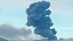 Kamis Pagi, Gunung Dukono Muntahkan Abu Vulkanik Setinggi 1 Kilometer