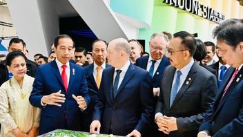 Presiden Jokowi dan Kanselir Jerman Resmikan Paviliun Indonesia Bertema Kapal Pinisi di Hannover Messe 2023