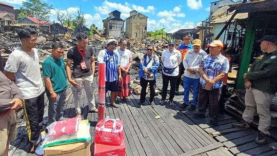 Kebakaran di Bataguh, Kabupaten Kapuas, Kalteng Hanguskan 23 Rumah