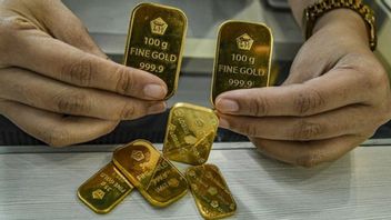 Antam的黄金价格在6月16日上涨了10.000印尼盾至每克994.000印尼盾