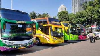 协助乘客不履行紧急 PPKM 规则， 36 辆 AKAP 巴士已采取行动