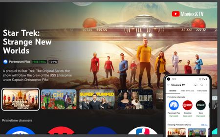 YouTube Luncurkan Primetime Channels, Pengguna Bisa Nonton Film dan Acara TV di Platform