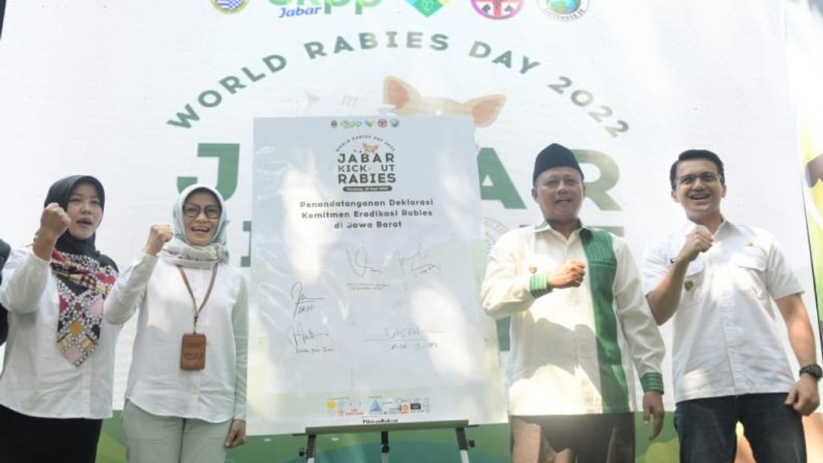 West Java Provincial Government Prepare 55 Thousands Of Free Rabies Vaccine