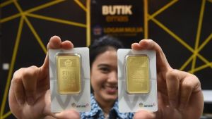 Harga Emas Antam Tembus Rekor Tertinggi di Rp1.714.000 per Gram