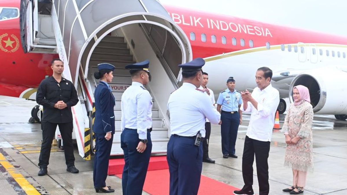 Accompagné d’Iriana, Jokowi visite de travail à Sumatra du Nord jeudi matin