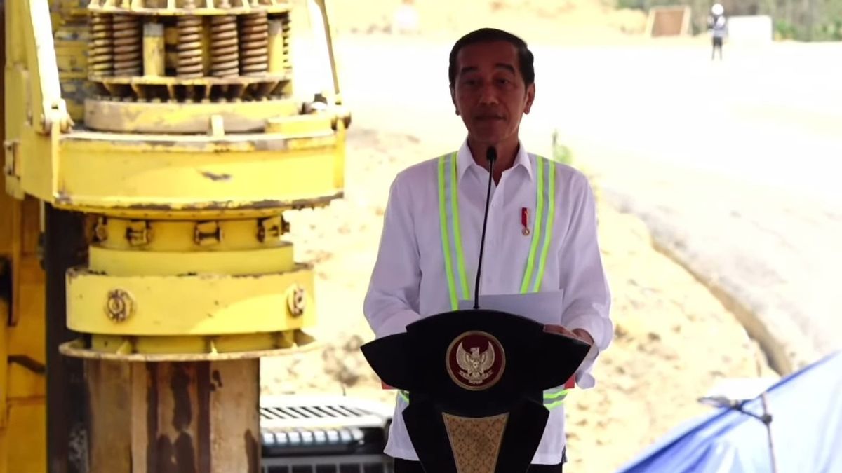 Le bureau révolutionnaire d’OJKN, Jokowi affirme que la valeur de la construction atteint 509 milliards de roupies