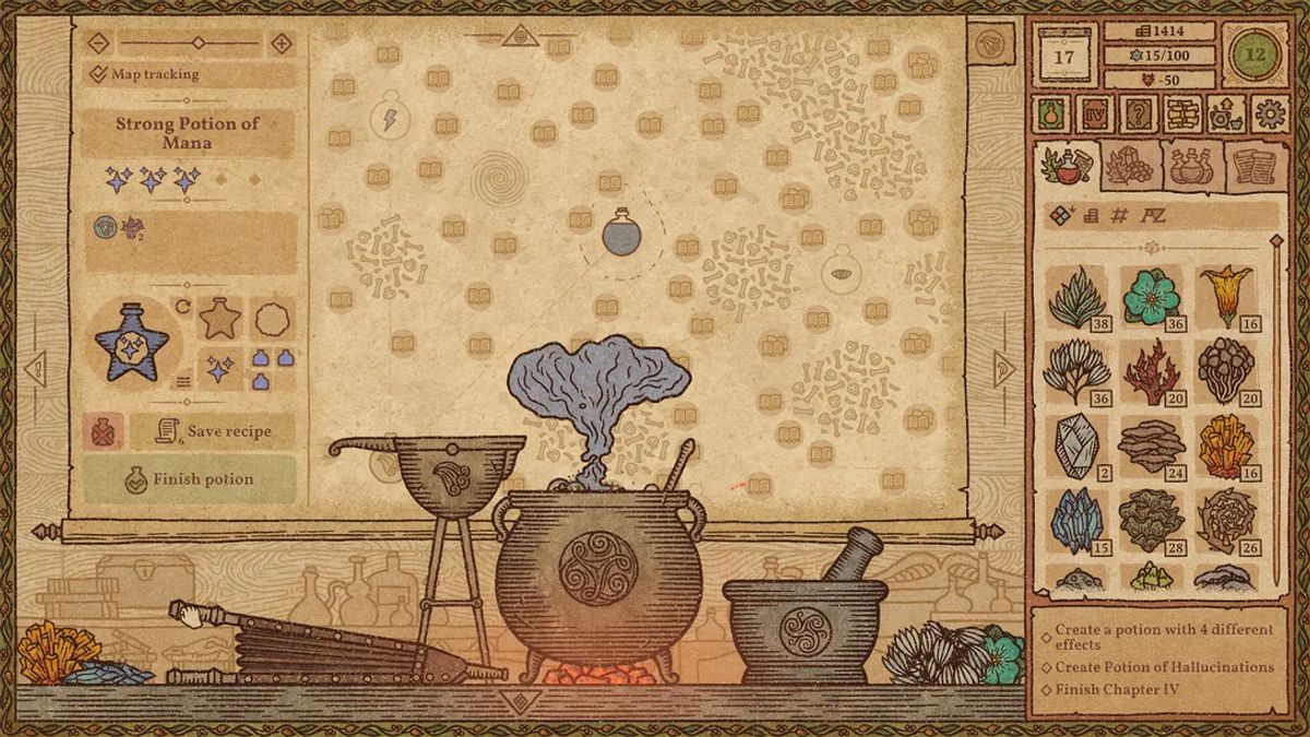 Jadi Ahli Kimia, Gim Potion Craft: Alchemist Simulator Akan Rilis Tahun Depan!
