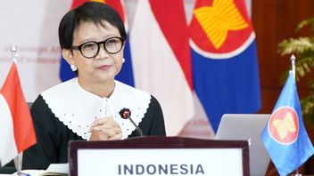 Call The Joint Ball In The Military Hand, Foreign Minister Retno: Myanmar's Situation Must Not Hamper ASEAN Development