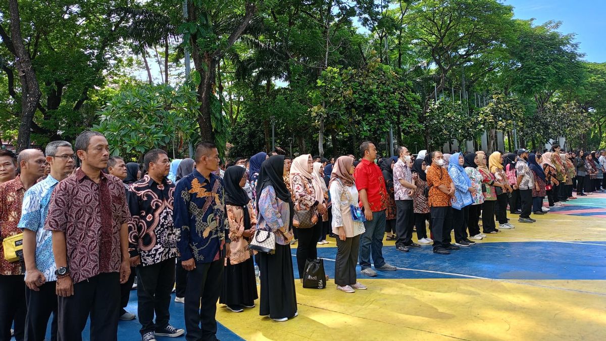 21 Thousand KPPS Officers Inaugurated By Central Jakarta KPU, Prioritized For Physical Health