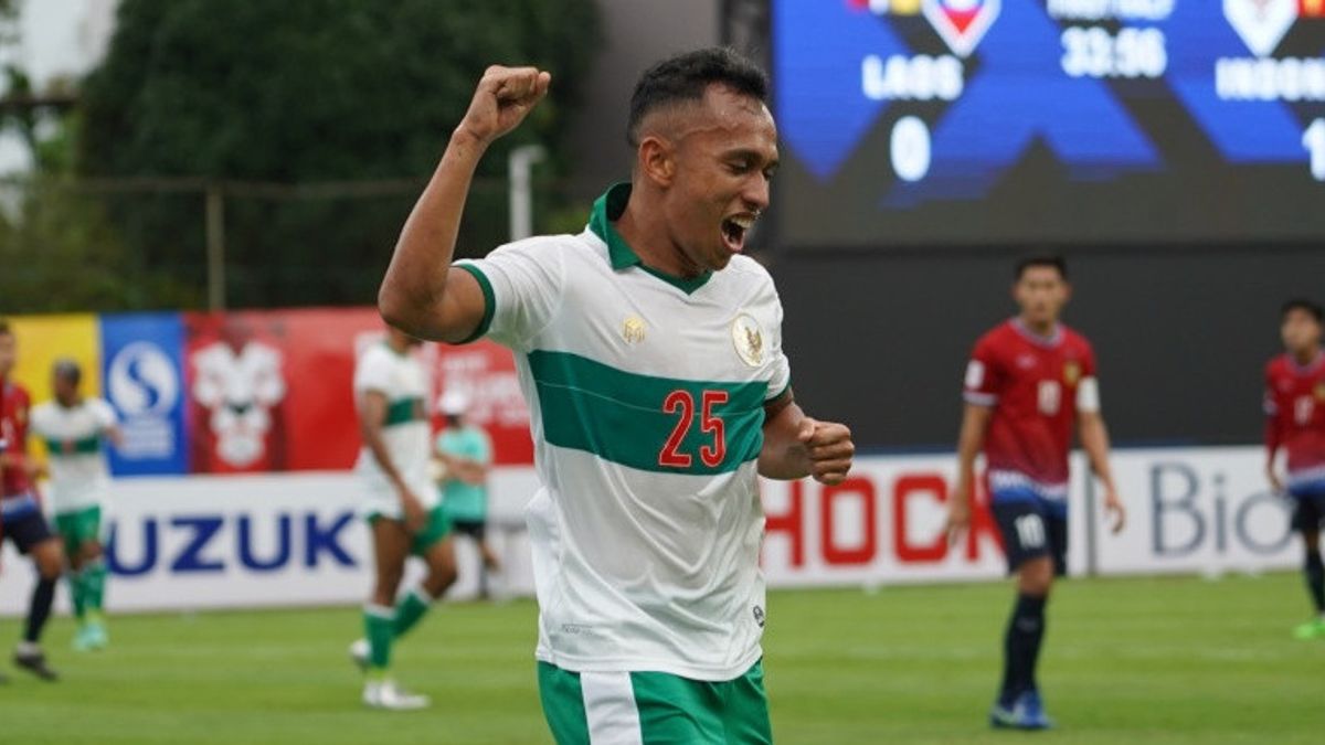 Praise Irfan Jaya, Laos Coach: Indonesia's Best Player Numbered 25