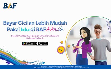 Bayar Cicilan Mudah, blu by BCA Jalin Kerja Sama dengan BAF melalui Fitur bIUnion