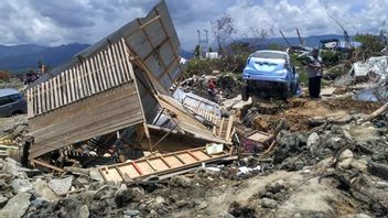 Tremblement De Terre A Secoué Palu Et Donggala Qui A Déclenché Le Tsunami Et La Liquéfaction Sur L’histoire D’aujourd’hui, 28 Septembre 2018