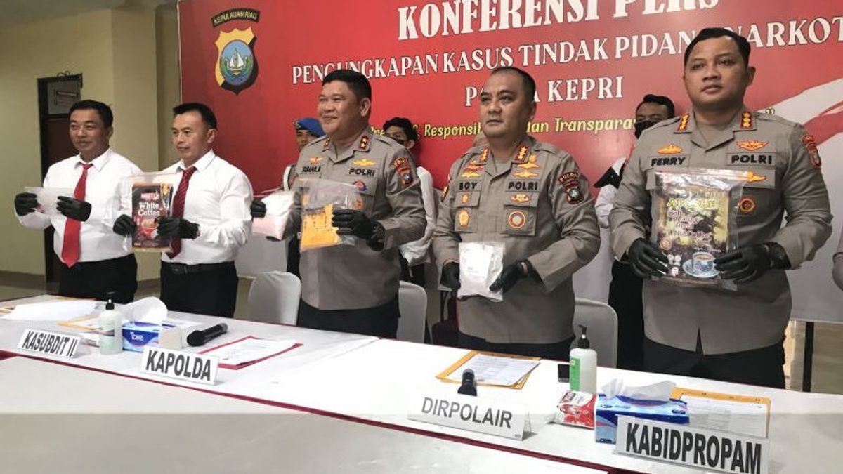 New Mode Of Drug Dealers In Riau Islands Use Snack Packs, Kapolda Asks Residents To Be Alert