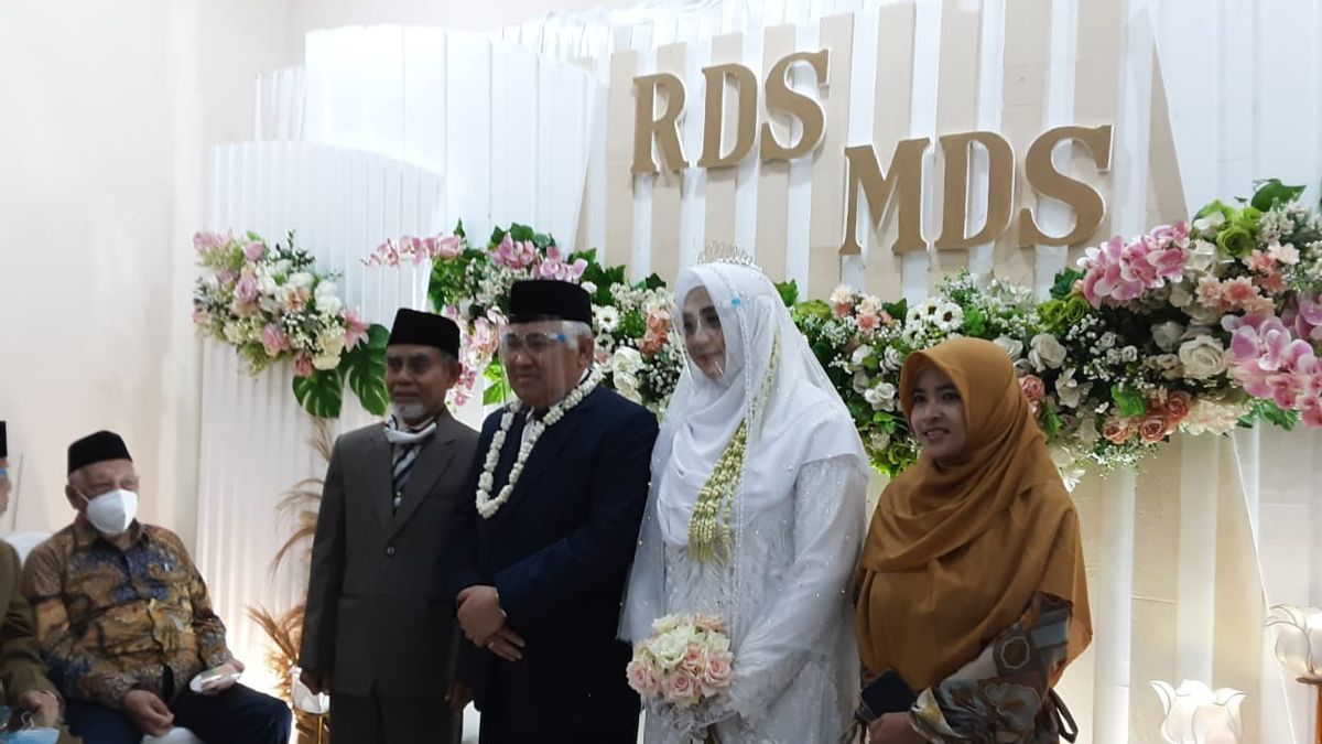 Le Chef Américain Din Syamsuddin épouse Le Petit-fils Du Fondateur De Gontor