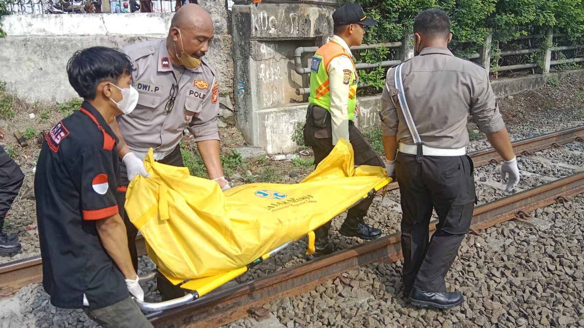 IRT Tewas Tertabrak Kereta di Pasar Minggu, Tubuhnya Terseret hingga Terpisah