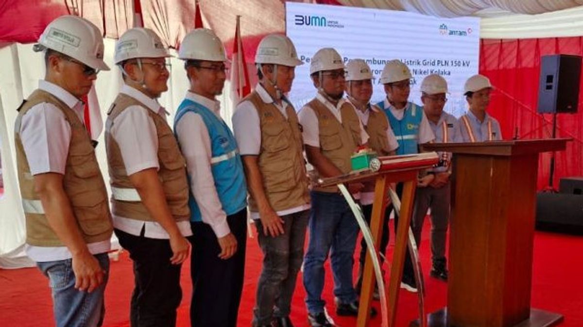 PLN Candeng Antam distribue de l’électricité propre à Smelter à Pomalaa