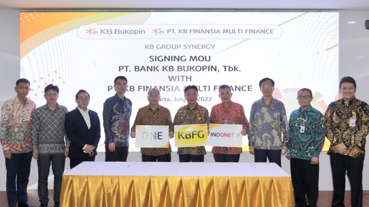 Stimulating Financing Growth, Bank KB Bukopin Establishes Memorandum Of Understanding With KB Finansia Multi Finance