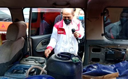 Mobil Pelaku Ini Bisa Tampung 495 Liter Solar Subsidi dan Dijual ke Industri dengan Harga Tinggi