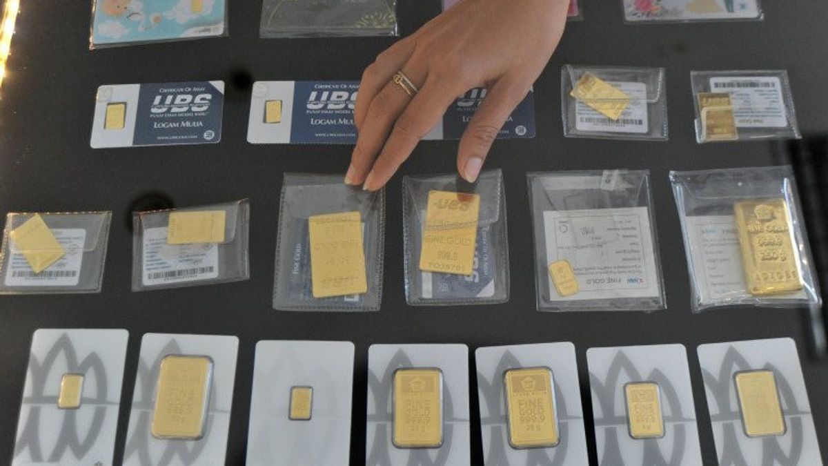 Harga Emas di Pegadaian Turun Dua Hari Berturut-turut