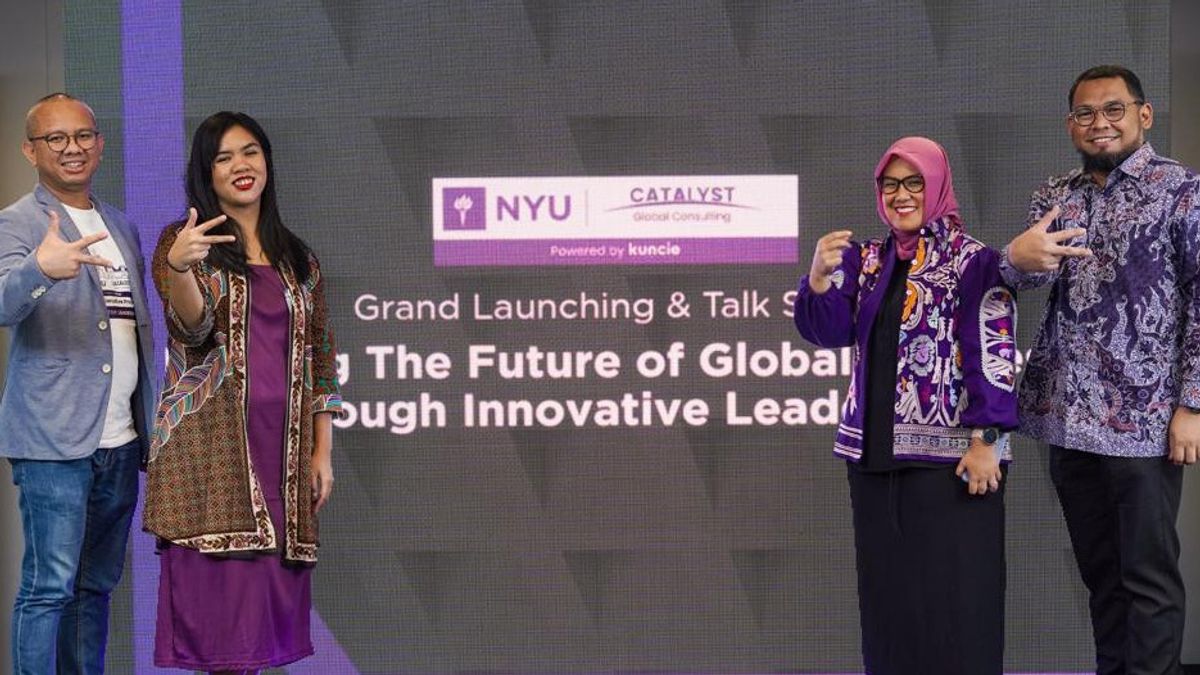 New York University Berkolaborasi dengan Catalyst Global Consulting dan Kuncie Meluncurkan Program Innovative Leadership
