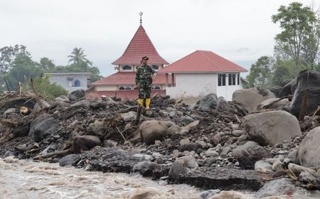 Mitigasi Banjir Lahar Dingin Marapi, Kabel Pengukur Tinggi Muka Air Segera Dibuat