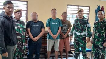 Three Perpetrators Of The Beating Of Members Of Arhanud 2/SSM Surrendered To The Pancur Batu Deli Serdang Police