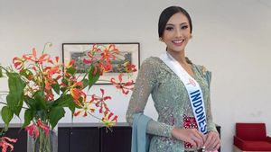 Sophie Kirana在7幅肖像中的优雅印刷,Puteri Indonesia Lingkungan Ini在Miss International上获得第4名亚军