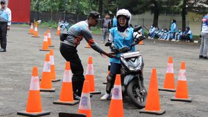 Pengendara Wanita Jadi Sasaran Pelatihan Safety Riding Jasa Raharja