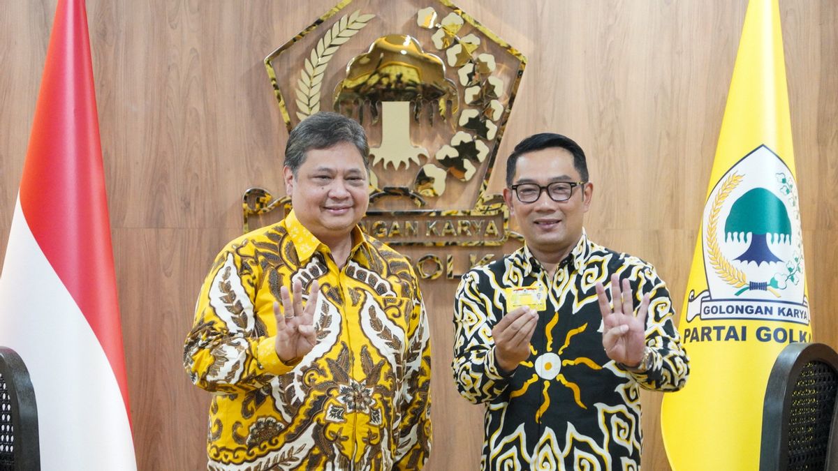 Bergabungnya Ridwan Kamil dan Soekarwo Dinilai Jadi Tantangan Bagi Golkar Kelola Bermacam Kepentingan