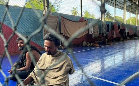 Rusak Pagar Jaring Besi, 14 Imigran Rohingya di Aceh Timur Kabur