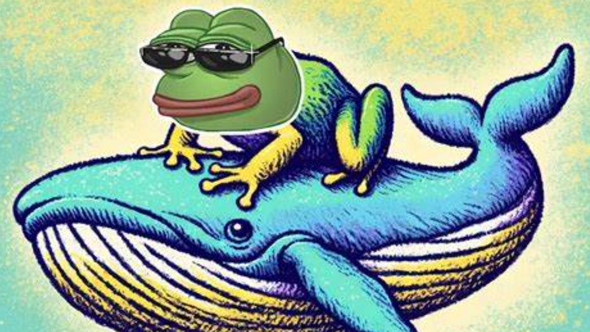 鲸鱼在市场动荡中以500亿印尼盾的价格购买PEPE