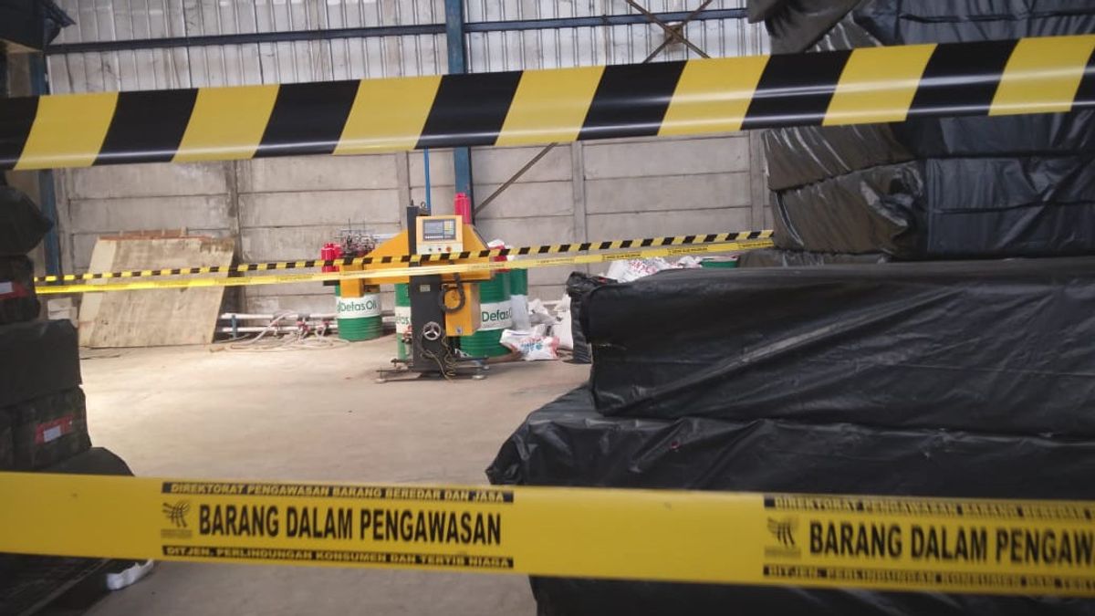 196.734 Botol Oli Palsu Disita dari Gudang di Kawasan Tangerang