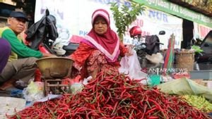 Harga Cabai Merah  Melonjak Jadi Rp40.000 Per Kg, Pedagang Pasar Baturaja; Ini Biasa Terjadi