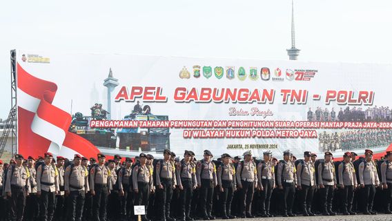 71,396 Personnel Deployed To Guard The Voting Of The Jakarta Regional Head Election