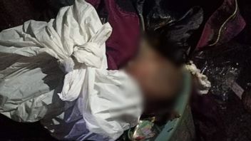 Jasad Bayi Perempuan Ditemukan Tewas Diselimuti Jaket Berwarna Merah di Dalam Tong Sampah