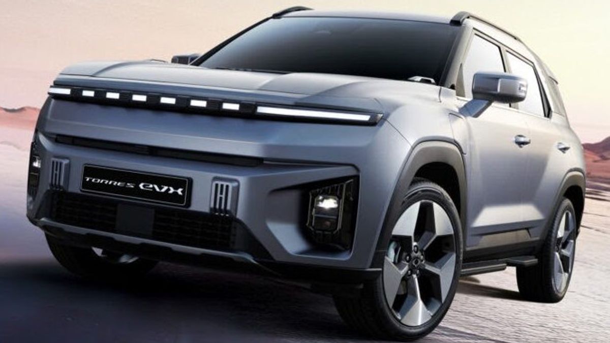 双龙托雷斯EVX将在2023年首尔车展上亮相