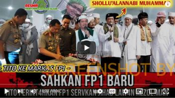 Hot News! FPI Baru yang di Sahkan Tito Berlandaskan 'Amar Makruf Nahi Mungkar,' Benarkah Itu?