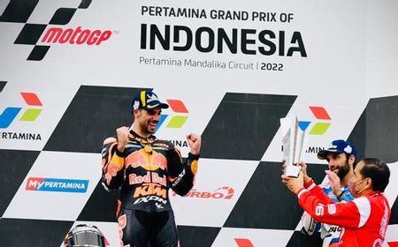 Pebalap Jagoan Jokowi Naik Podium di MotoGP Mandalika, Siapa Dia?