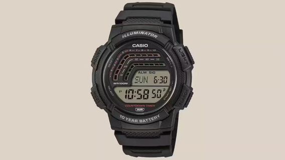 Casio Luncurkan Jam Digital WS1800 di AS dengan Desain Retro dan Baterai Tahan 10 tahun